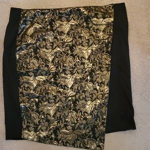 Black and Gold skirt